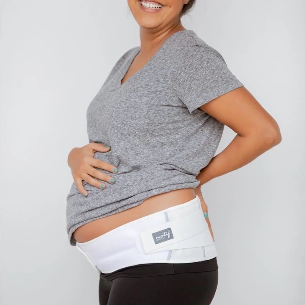 Motif Maternity Belly Support Band in White - Small - Picture 1 of 1